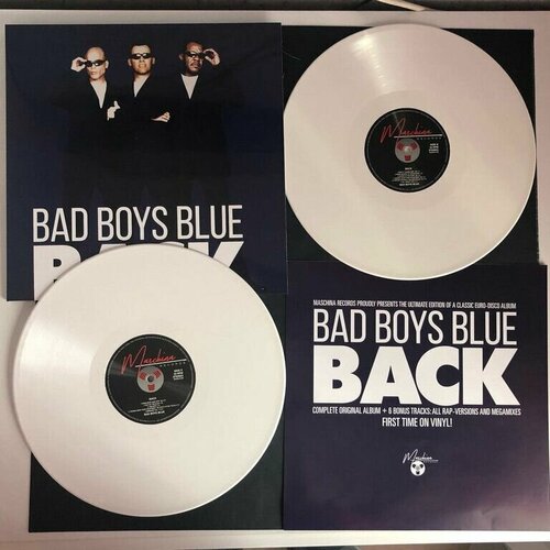 Виниловая пластинка Bad Boys Blue - Back (white vinyl) 2LP (2 LP)