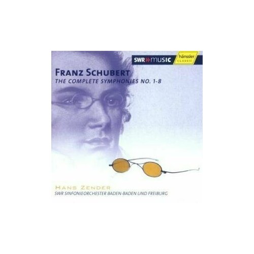 AUDIO CD SCHUBERT, FRANZ - Complete Symphonies 1-8, Swr Sinfonieorchester Baden-Baden Freiburg / Hans Zender