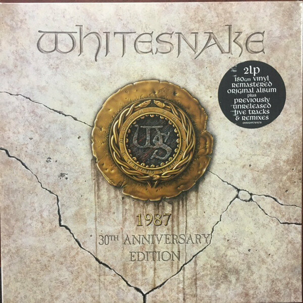 Виниловая пластинка Whitesnake 1987 (30th anniversary) (180 Gram). 2 LP