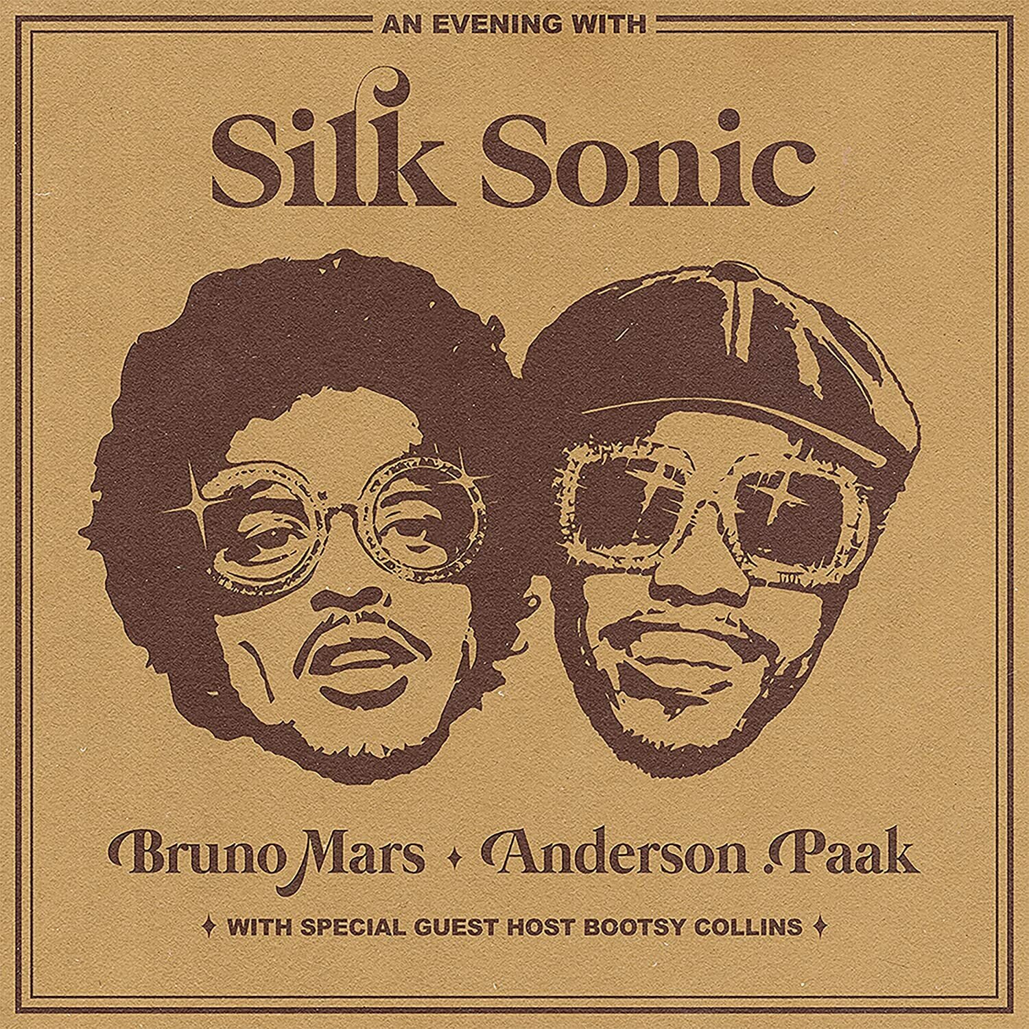 AUDIO CD Bruno Mars, Anderson . Paak, Silk Sonic - An Evening With Silk Sonic. 1 CD (Jewelbox)