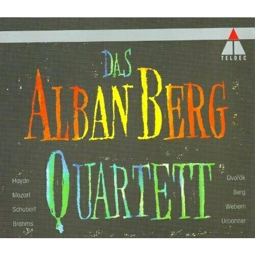 AUDIO CD Mozart / Brahms / Dvorak / Berg - Das Alban Berg Qartett (Audio CD). 1 CD