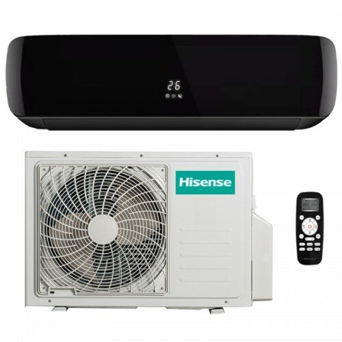 Кондиционер Hisense BLACK CRYSTAL DC Inverter AS-10UW4RVETG01(B)