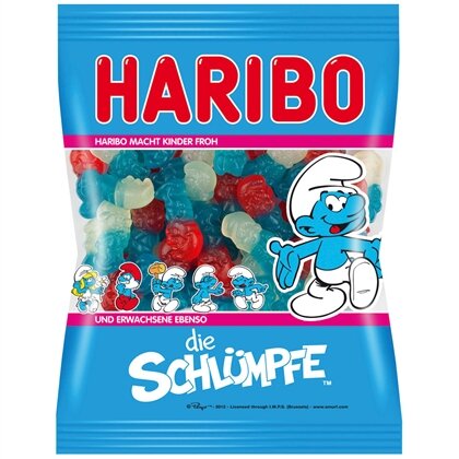 Мармелад Haribo Смурфики 175 гр , Германия.