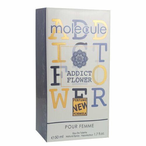 Парфюмерия XXI века Женский Molecule Addict Flower Туалетная вода (edt) 50мл