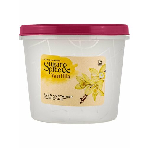 Контейнер для еды и продуктов Sugar&Spice Vanilla 0,7л брусника