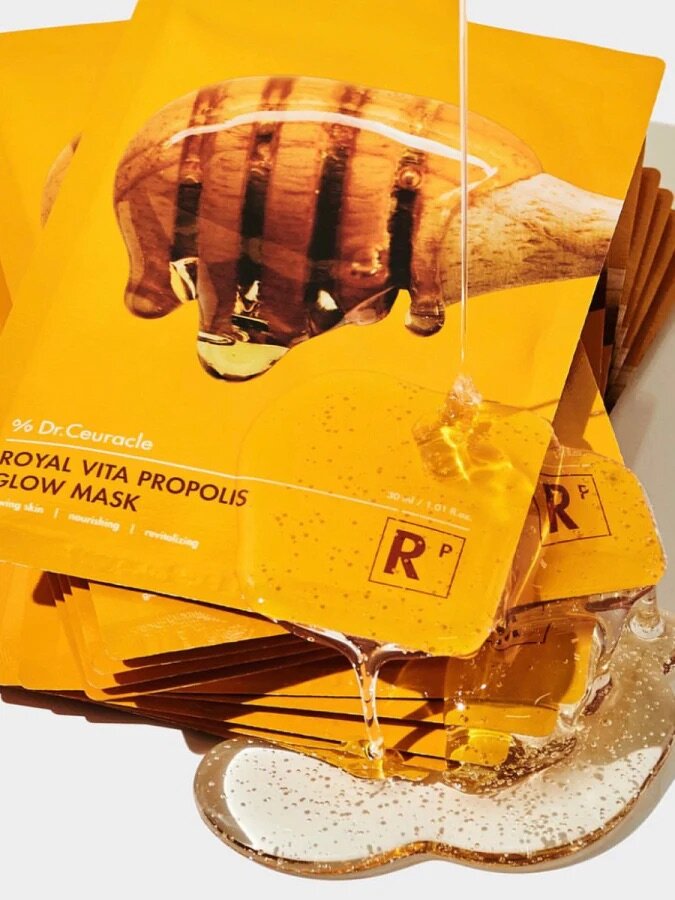 Dr. Ceuracle Тканевая маска с прополисом Antioxidant Mask, 30 мл (Dr. Ceuracle, Royal Vita Propolis) - фото №20