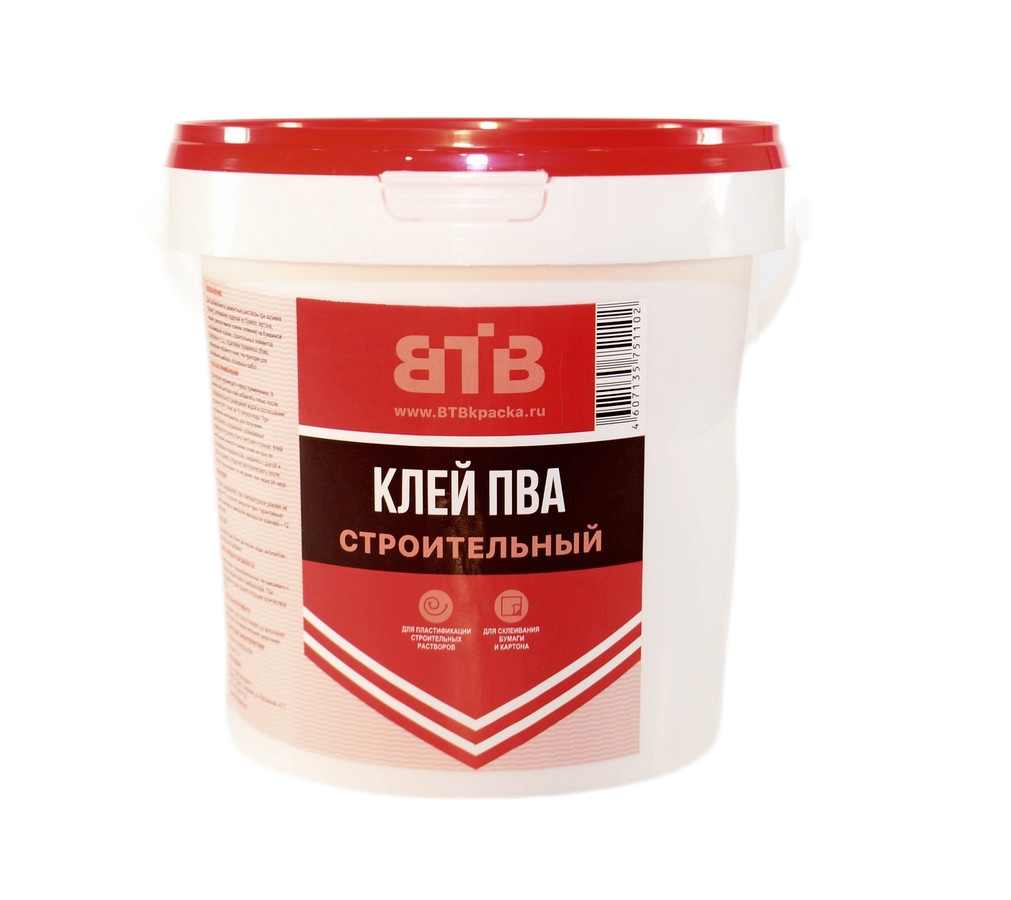 Клей ПВА строительный BTB 10 кг