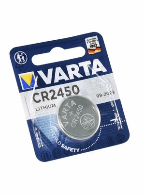 Батарейка VARTA CR2450 6450 BL1 — купить в интернет-магазине по низкой цене  на Яндекс Маркете