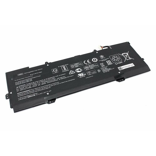 Аккумуляторная батарея для ноутбука HP Spectre X360 15-CH (YB06XL) 11.55V 7280mAh new laptop french fr uk keyboard for hp spectre x360 15 df tpn q213 with palmrest upper cover backlight touchpad