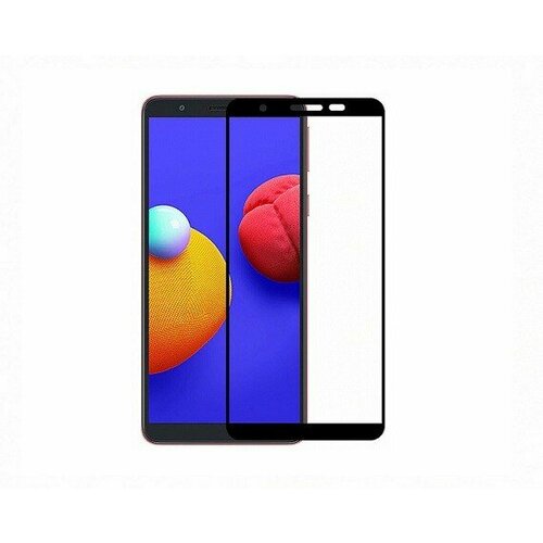 защитное стекло для samsung galaxy a01 m01 core 21h черное Samsung Galaxy A01Core(2020)/Galaxy M01Core(2020) - защитное стекло 30D