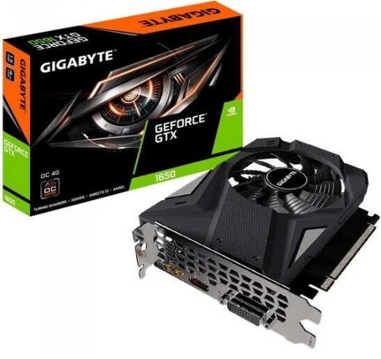 Видеокарта Gigabyte Geforce GTX 1650 D6 OC 4G (GV-N1656OC-4GD) Rev 4.0