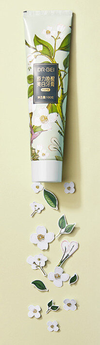 фото Зубная паста Xiaomi Dr.Bei Toothpaste 100g (Зелёный чай + Мята)