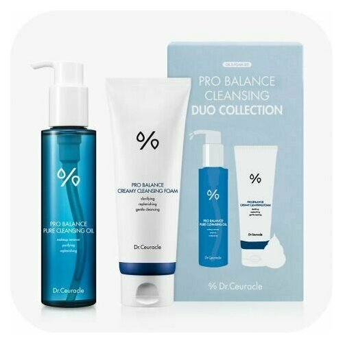 Набор Dr.Ceuracle Pro Balance Cleansing Duo Collection масло aravia professional‎ гидрофильное масло для умывания с салициловой кислотой и чёрным тмином pure balance cleansing oil 110 мл