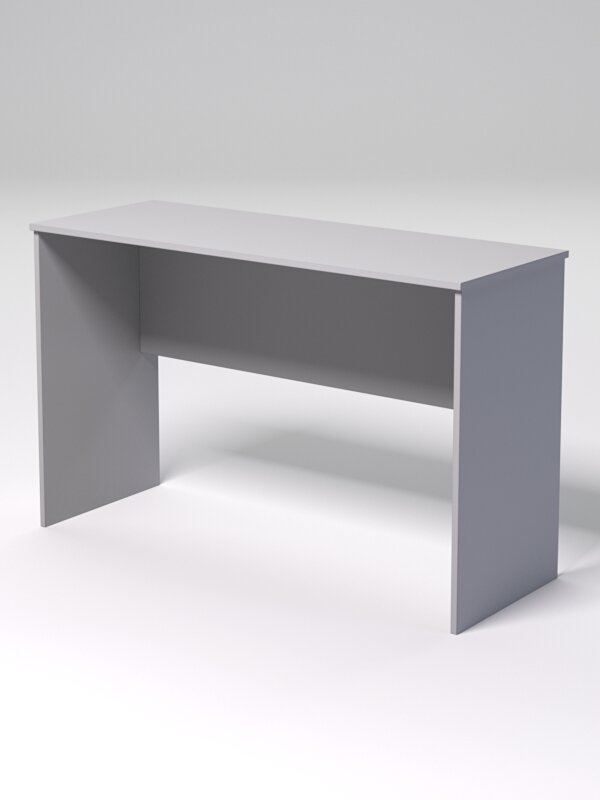 Компьютерный стол "менеджер" №5, Серый 120 x 60 x 75 см