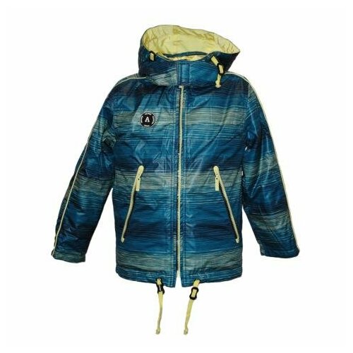 Куртка Alpex, размер 98, синий куртка alpex размер 134 горчичный