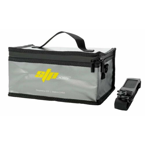 Огнеупорная сумка для аккумуляторов RUSHFPV 250x150x110 мм lipo safe bag fireproof explosion proof lipo battery storage and charging bag portable double zippers safety storage guard fire