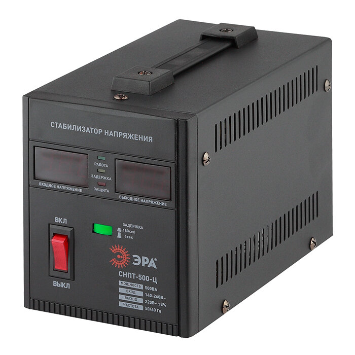 Стабилизатор напряжения ЭРА СНПТ-500-Ц