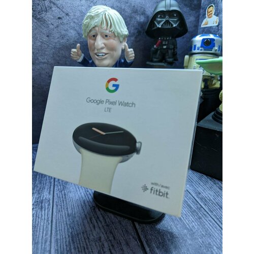 Google pixel watch 1 gen USA Polished Silver caseChalk Active band новые LTE версия 3100000₽