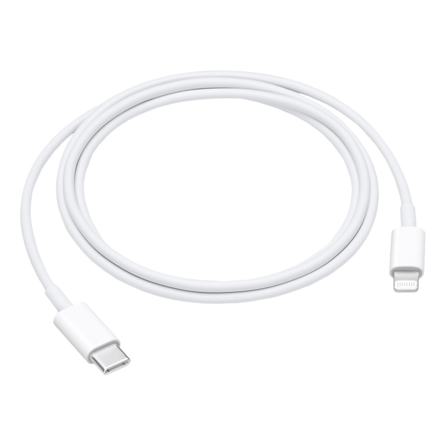 Зарядный кабель USB-C to Lightning для iPod, iPhone, iPad, 1 м, белый