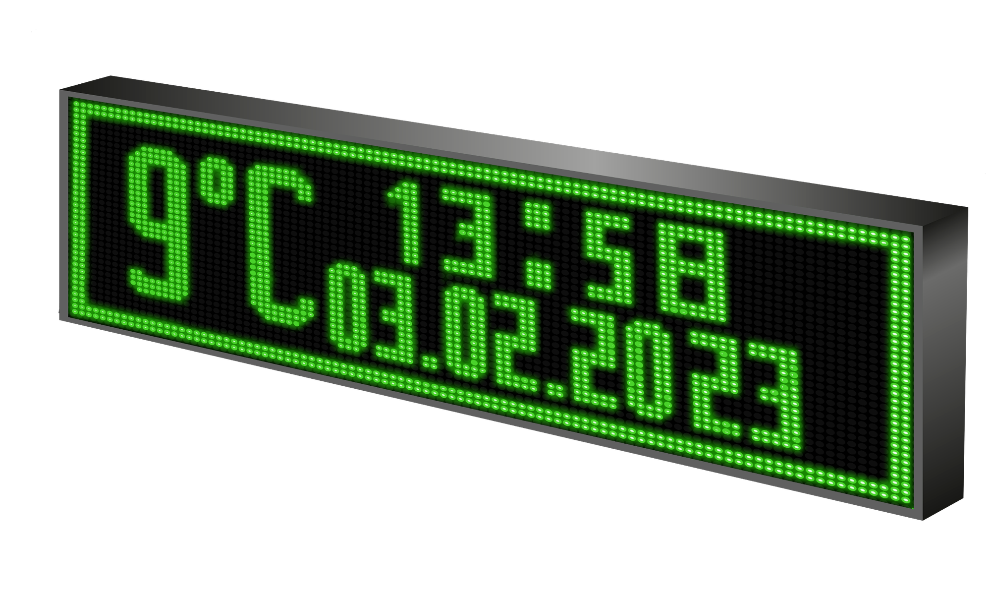 Бегущая строка/ Led /рекламная вывеска/ панель/101х21см — фото 1