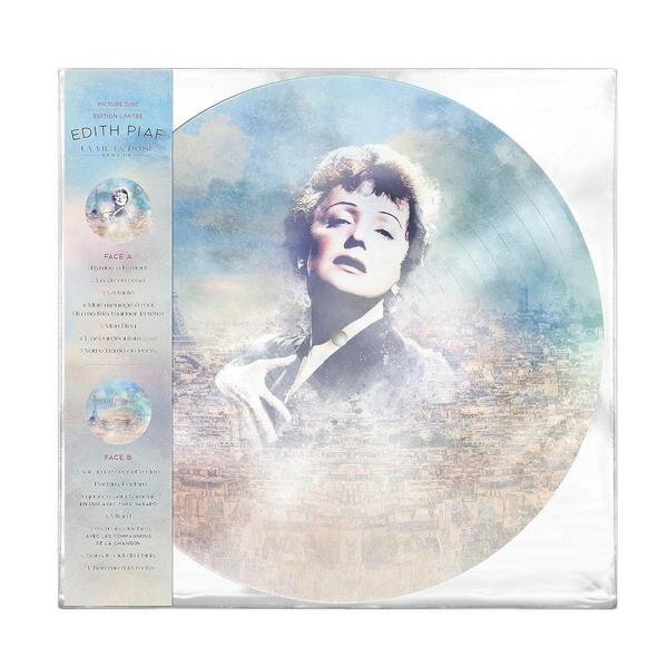 Виниловая пластинка EDITH PIAF - LA VIE EN ROSE: BEST OF (LIMITED, PICTURE DISC)