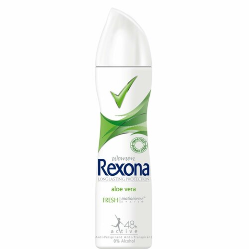 Дезодорант REXONA -спрей Алоэ, 150 мл, 2 шт дезодорант ролик rexona алоэ вера и бамбук 50 мл