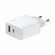 Сетевое зарядное устройство USB-A + Type-C, PD, QC 3.0, 20Вт, бел...