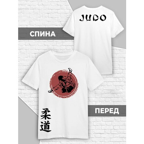 фото Футболка, размер xl (50-52), белый printech
