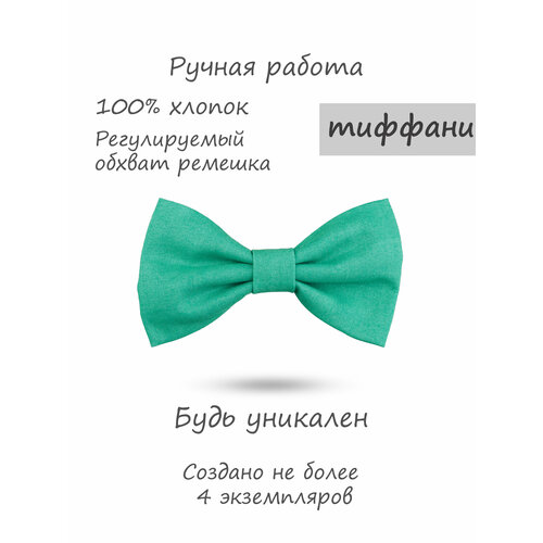 фото Бабочка happybowtie, бирюзовый, голубой