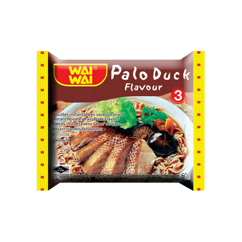 Wai wai Лапша быстрого приготовления Со вкусом утки, 60 г