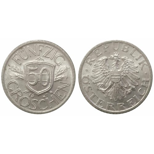 Австрия 50 грошей, 1946-1955 UNC