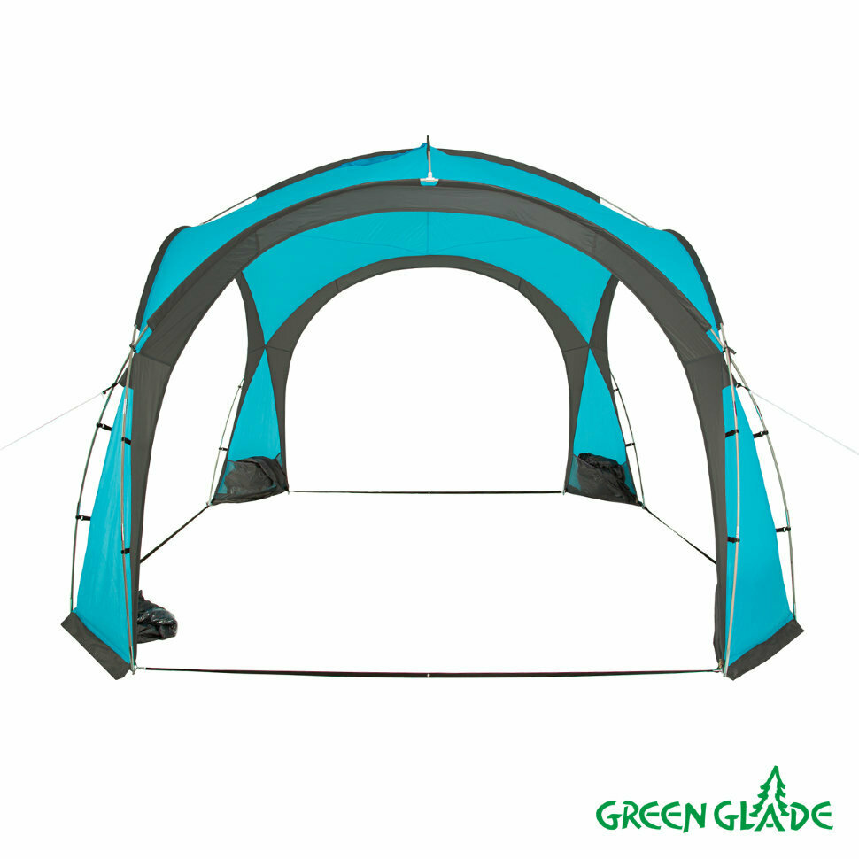 Палатка Green Glade кемпинг. синий - фото №17