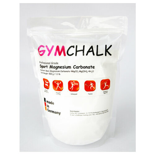 фото Магнезия гимнастическая "gymchalk" 500 г be first