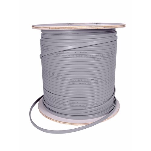 Саморегулирующийся греющий кабель теплостандарт SRL16-2, 16Вт, 11 м для труб, водостока и кровли