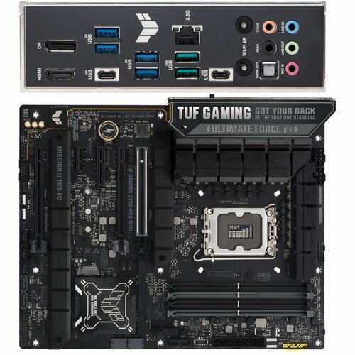 Материнская плата ASUS TUF Gaming Z790-Pro WiFi Z790 Socket-1700 4xDDR5 4xSATA3 RAID 4xM2 3xPCI-E16x 6xUSB32 2xUSB32 Type C DP HDMI WiFi 25Glan ATX 4553500₽