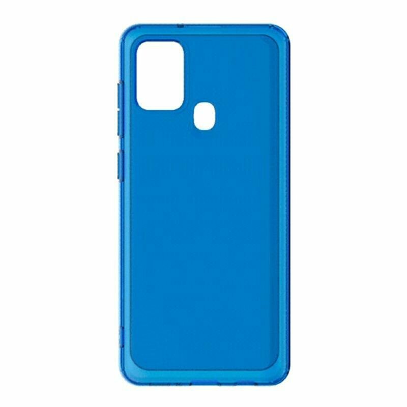 Чехол (клип-кейс) SAMSUNG araree A cover, для Samsung Galaxy A21s, синий [gp-fpa217kdalr] - фото №4