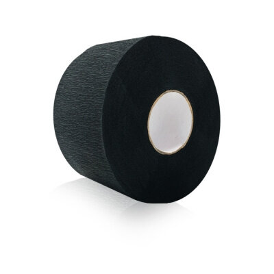 Воротник парикмахерский бумажный черный IGRObeauty, 5 рул/упк