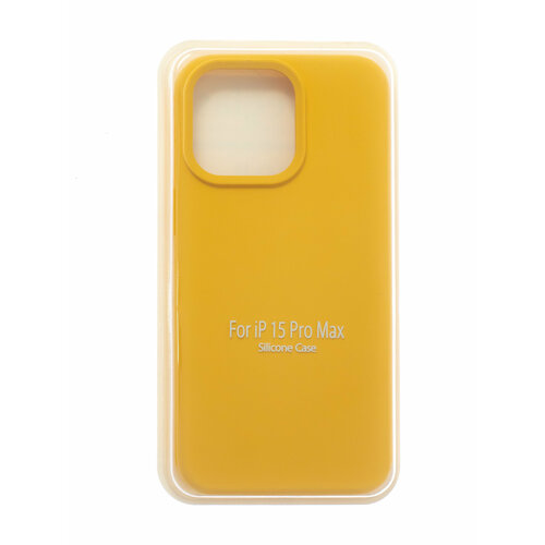 Чехол-накладка для iPhone 15 Pro Max VEGLAS SILICONE CASE NL закрытый латте (28)