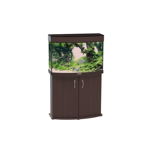 Аквариум 130 литров с тумбой и освещением, панорамный (81х36х57 см) Аквас