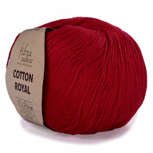 Пряжа Fibra Natura Cotton Royal (Коттон Роял) 18-726 100% хлопок 100г210м 5шт