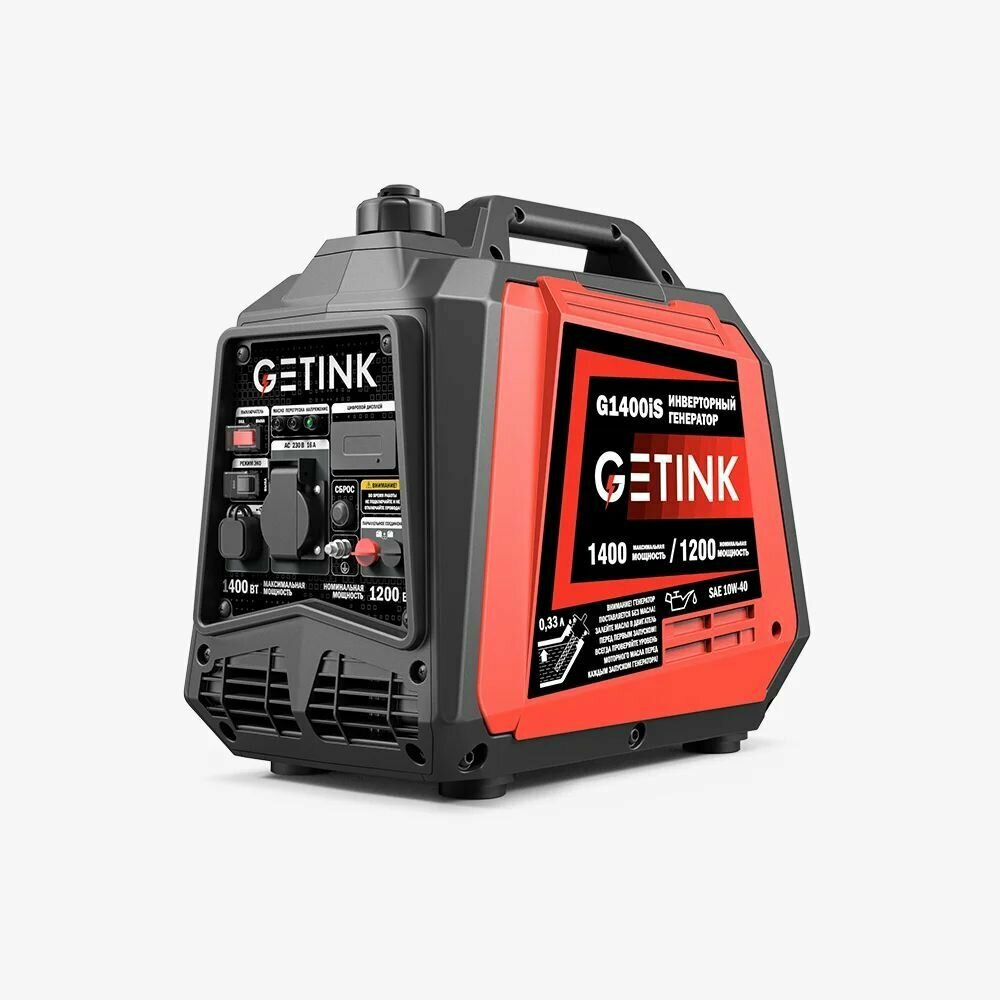 Бензиновый инверторный генератор GETINK G1400iS - фотография № 2
