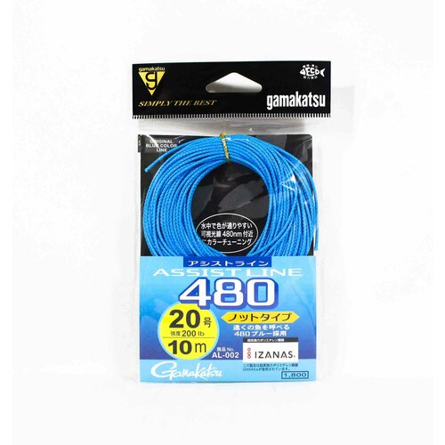 фото Gamakatsu, шнур pe al002 assist line 480, 10м, 20, 250lb
