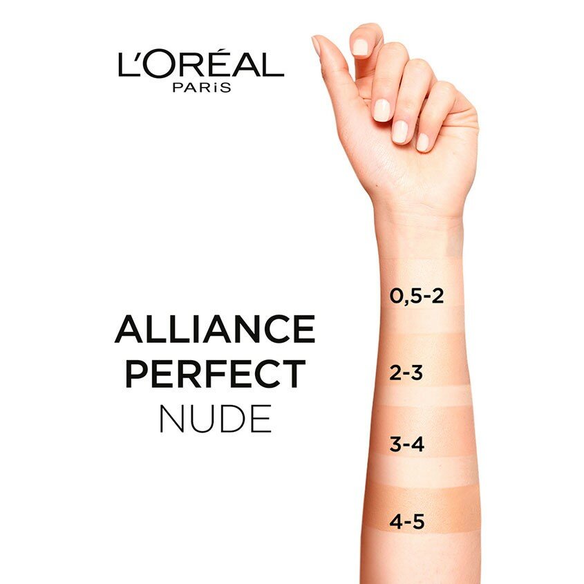 Тональная гиалуроновая сыворотка Loreal Paris Alliance Perfect Nude Тон 2-3 30мл - фото №9
