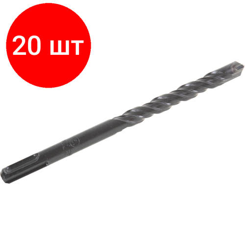 Комплект 20 штук, Бур по бетону СИБРТЕХ SDS-plus 12 x 160mm (70558)