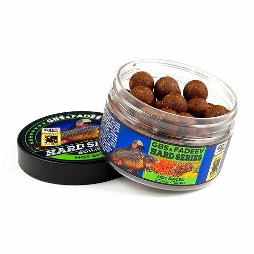 lion baits spod mix spices специи 5 кг Бойлы Вареные GBS & Fadeev hard series HOT SPICES 20 мм