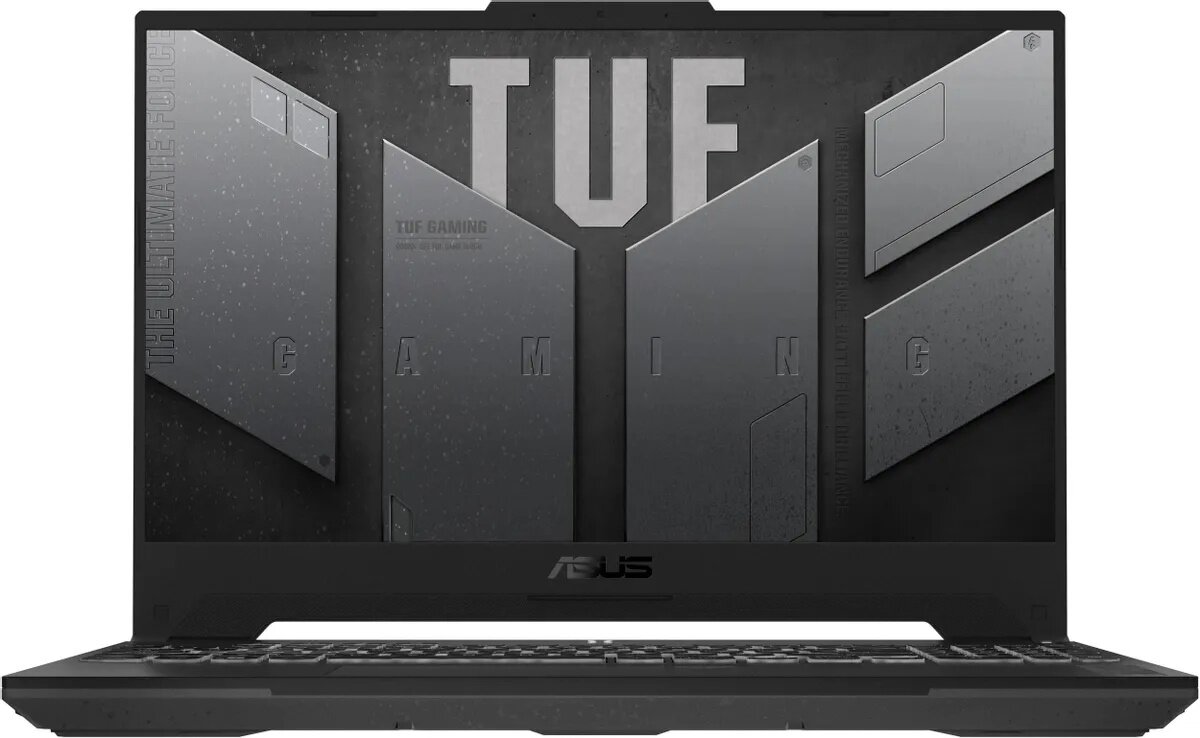 Ноутбук Asus TUF Gaming A15 FA507XI-HQ066 Ryzen 9 7940HS 16Gb SSD512Gb NVIDIA GeForce RTX4070 8Gb 15.6 IPS WQHD (2560x1440) noOS grey WiFi BT Cam (90N