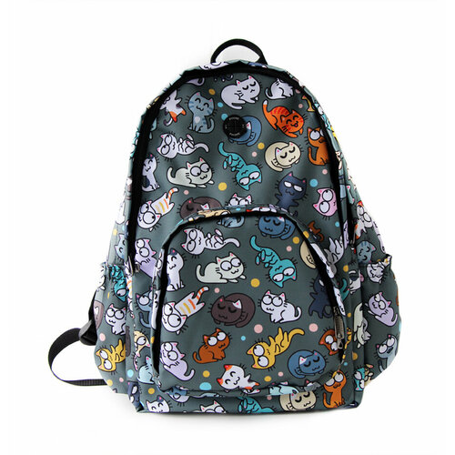 фото Рюкзак женский "50 оттенков мяу" белолапик