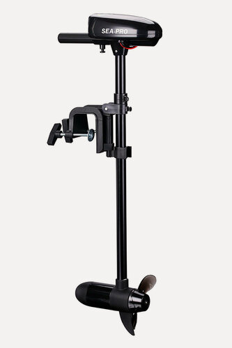 Изображение товара Электромотор транцевый Sea-Pro T24/60, тяга 24Lb/10.08кг, дейдвуд 60см, 12В, скорости:2 вперед/2 назад, 240Вт, вес 3,6кг