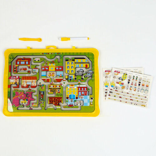 Игровой набор лабиринт Городок маркерная доска 2 36 275 см 699₽