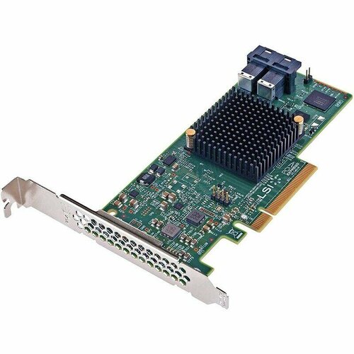 контроллер asus pike ii 3008 8i 8 port sas 3 12 gbit s raid 0 1 10 1e lsi sa3008 Контроллер LSI SAS 9300-8i